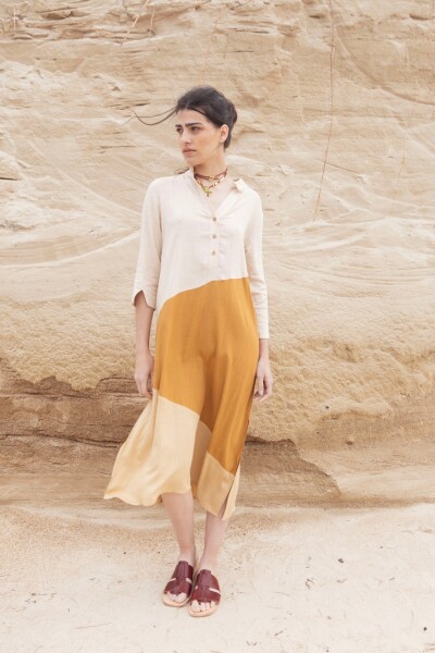 TUNICA SONIA SS24 Beige Camel
