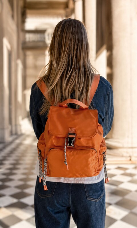 MOCHILA ESTAMBUL MANDARINA