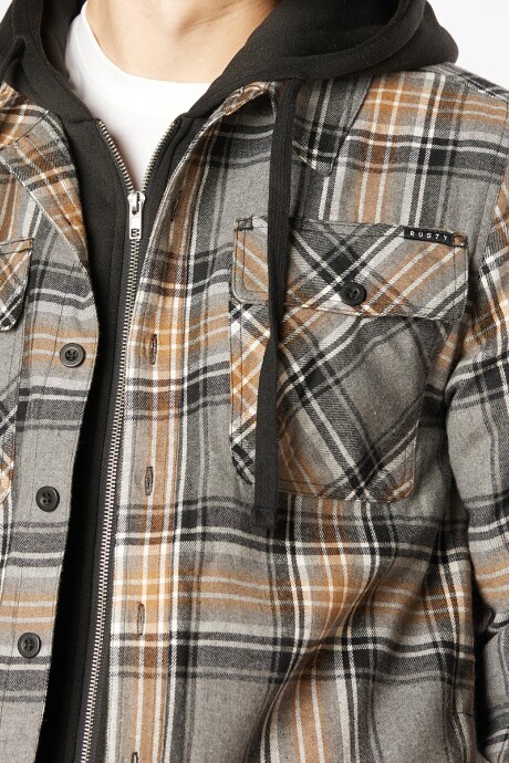 CAMISA MOGNA RUSTY Gris