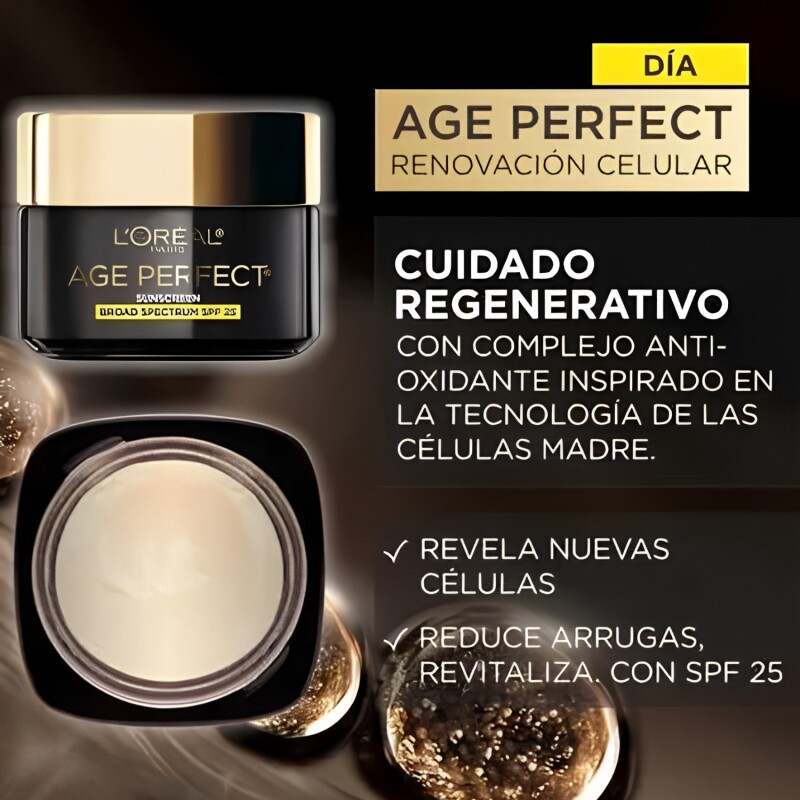 Pack Loreal Paris Sérum Le Dúo + Crema Age perfect día Pack Loreal Paris Sérum Le Dúo + Crema Age perfect día