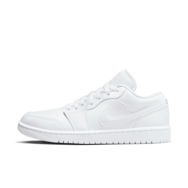 Championes Air Jordan 1 Bajo de Mujer Blanco