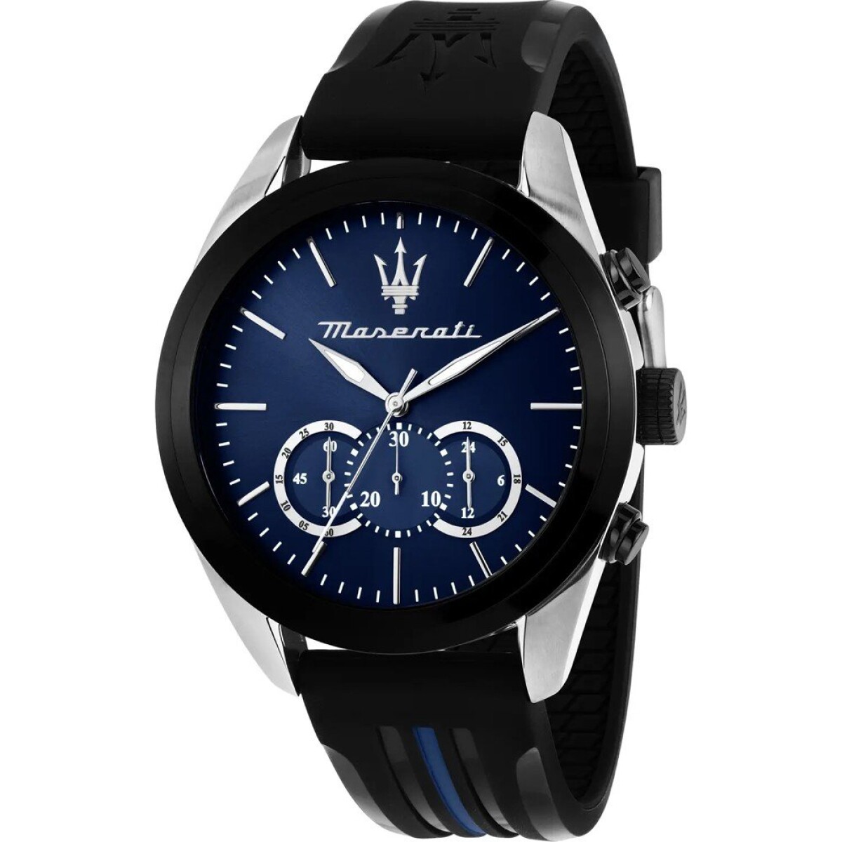 Reloj Maserati Fashion Silicona Negro 