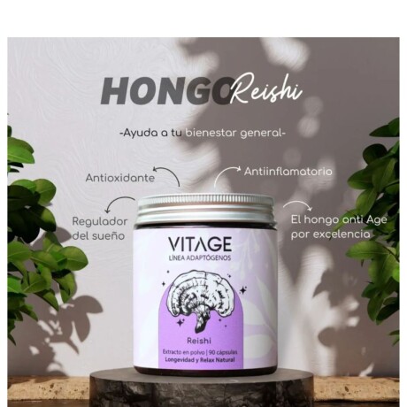 ¡OFERTA IMPERDIBLE! Reishi 90 Cáps Vitage ¡OFERTA IMPERDIBLE! Reishi 90 Cáps Vitage