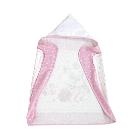 Toalla Con Capucha Bebé Döhler Velour 90 x 70 cm GATITA BABY
