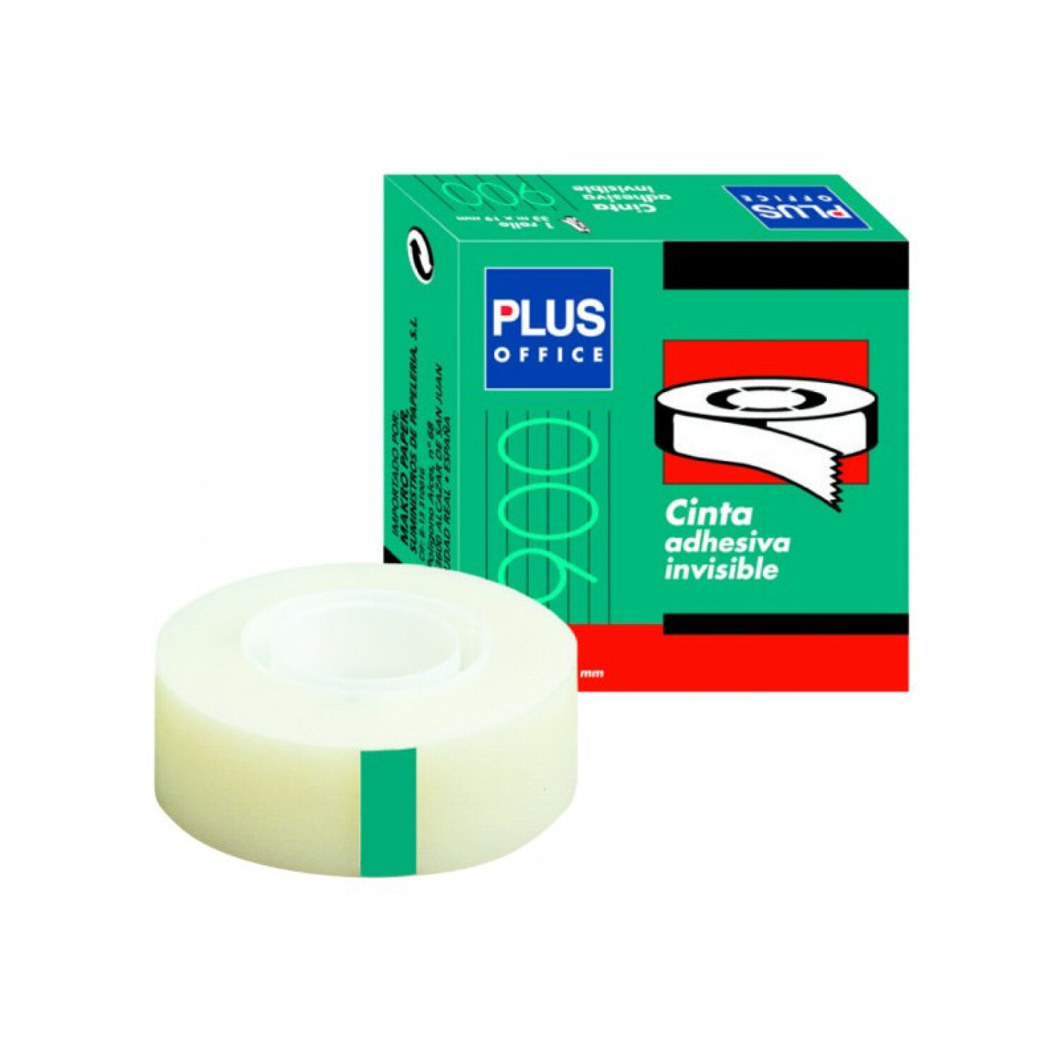 Cinta adhesiva invisible Plus Office — Infantozzi