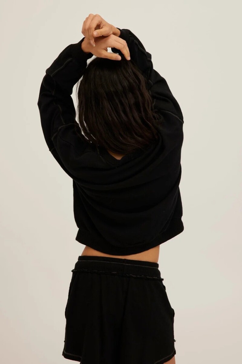 SWEATSHIRT GREENE Negro