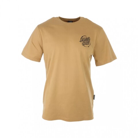 REMERA SANTA CRUZ ERODE DOT MONO SS Brown