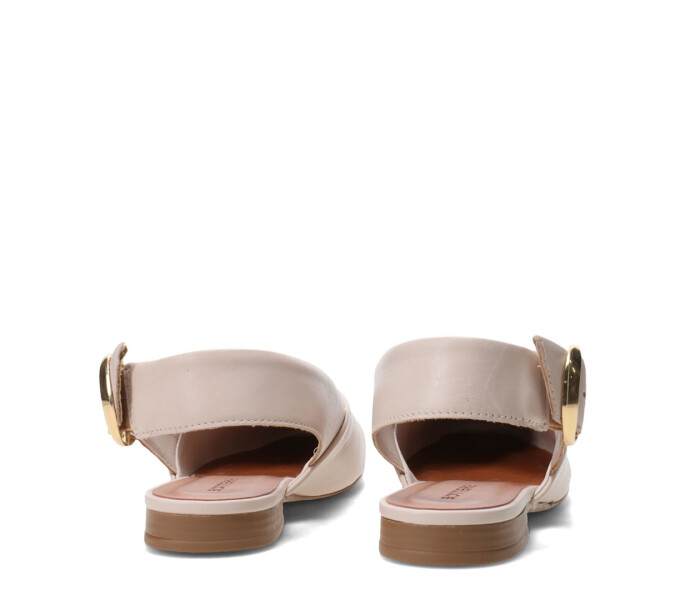 Zapatos de Mujer Bottero Tira Trasera Beige