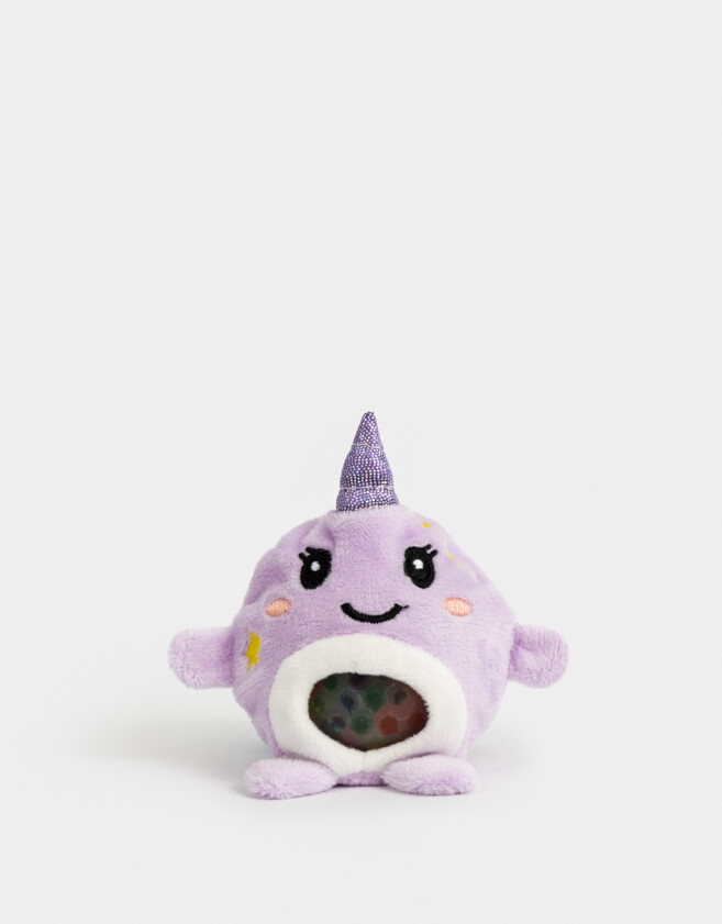 Lúdico Unicornio Squishy De Peluche - Violeta Lila