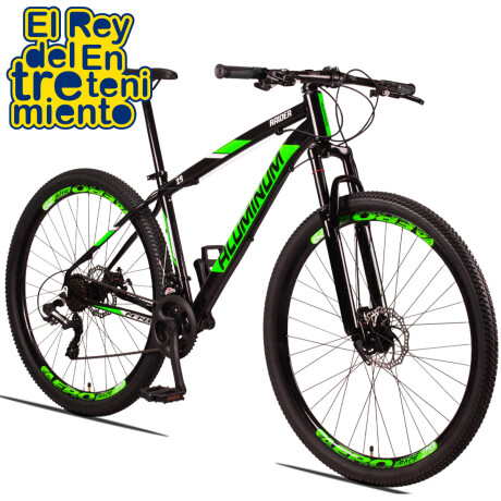 Bicicleta Montaña Rod 29 Freno Disco Aluminio Cambios Verde