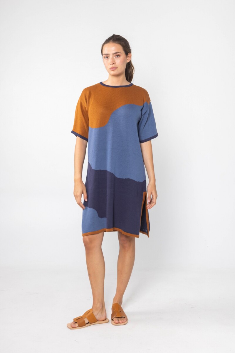 VESTIDO PAMALI - Azul 