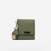 Mini Bag Olivia En Cuero Graneado Verde