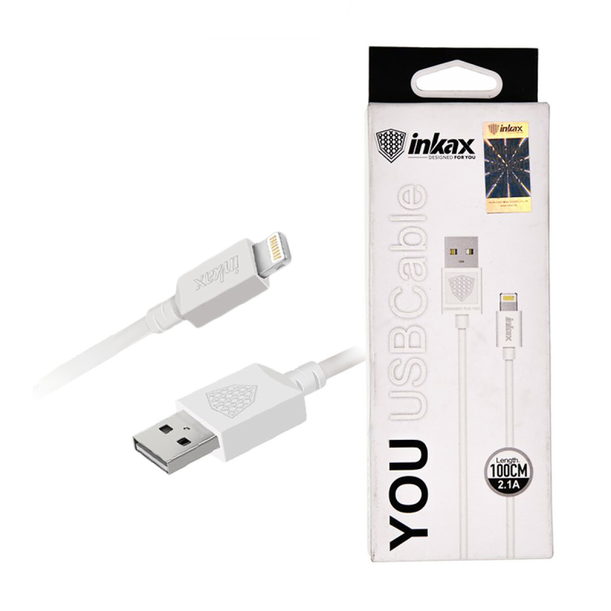 Cable Inkax Iphone 2.1A 