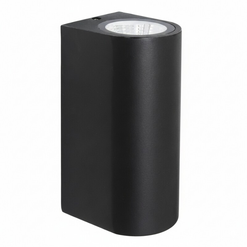 ARTEFACTO EXTERIOR ASTI PARA ADORSAR EN PARED BIDIRECCIONAL 12W Artefacto Exterior LED Asti Para Adosar Bidireccional 12W Negro