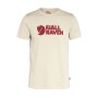 Fjallraven Logo T-shirt M - Hombre Chalk White