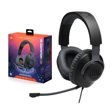 Auricular GAMER JBL Quantum 100. Con micrófono. Compatible con Pc y consolas de juegos. Auricular GAMER JBL Quantum 100. Con micrófono. Compatible con Pc y consolas de juegos.