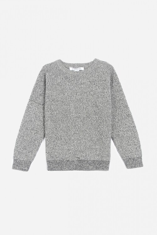 Sweater básico GRIS