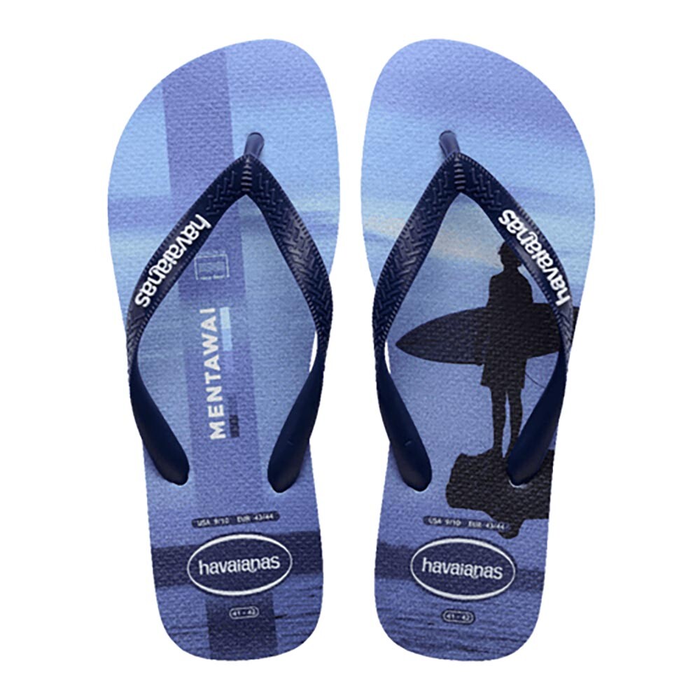 Sandalias Havaianas Top Surfer I Hombre Azul Lavanda
