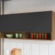 AEREO DE COCINA 1P 120CM MIEL Y GRAFITO AEREO DE COCINA 1P 120CM MIEL Y GRAFITO