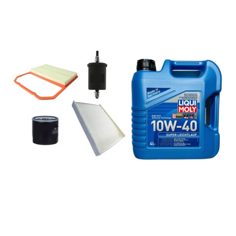 KIT DE FILTROS Y ACEITE 10W40 LIQUI MOLY Kit De Filtros Y Aceite 10w40 Liqui Moly
