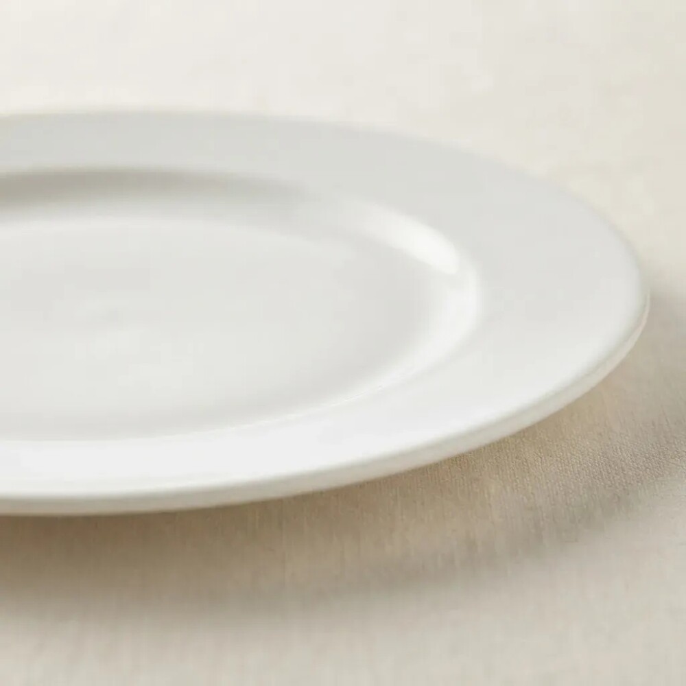 Plato llano blanco 23 cms. HR002-9 Plato llano blanco 23 cms. HR002-9