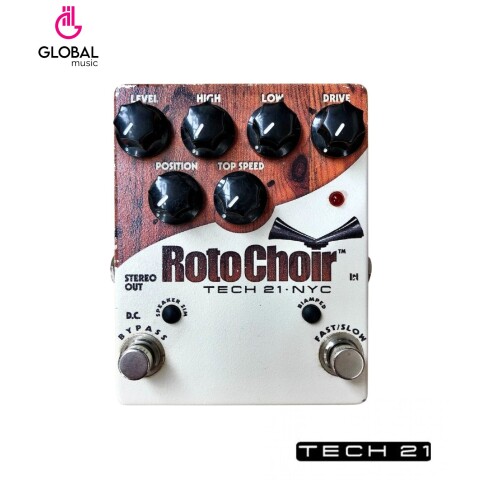 PEDAL DE EFECTO TECH21 ROTO CHOIR Rotary speaker emulator PEDAL DE EFECTO TECH21 ROTO CHOIR Rotary speaker emulator