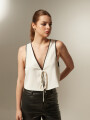 Tops Xoela Marfil / Off White