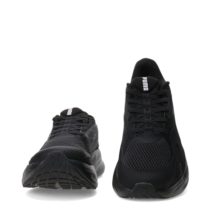 Championes de Hombre Puma Max Stride Lite Ls Sliptech Negro - Blanco