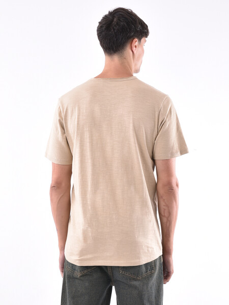 REMERA JACK BEIGE (V)