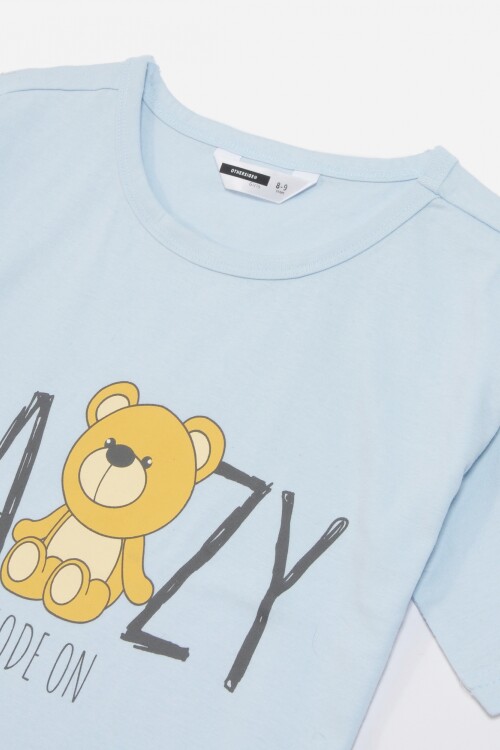 Conjunto de pijama Lazy CELESTE