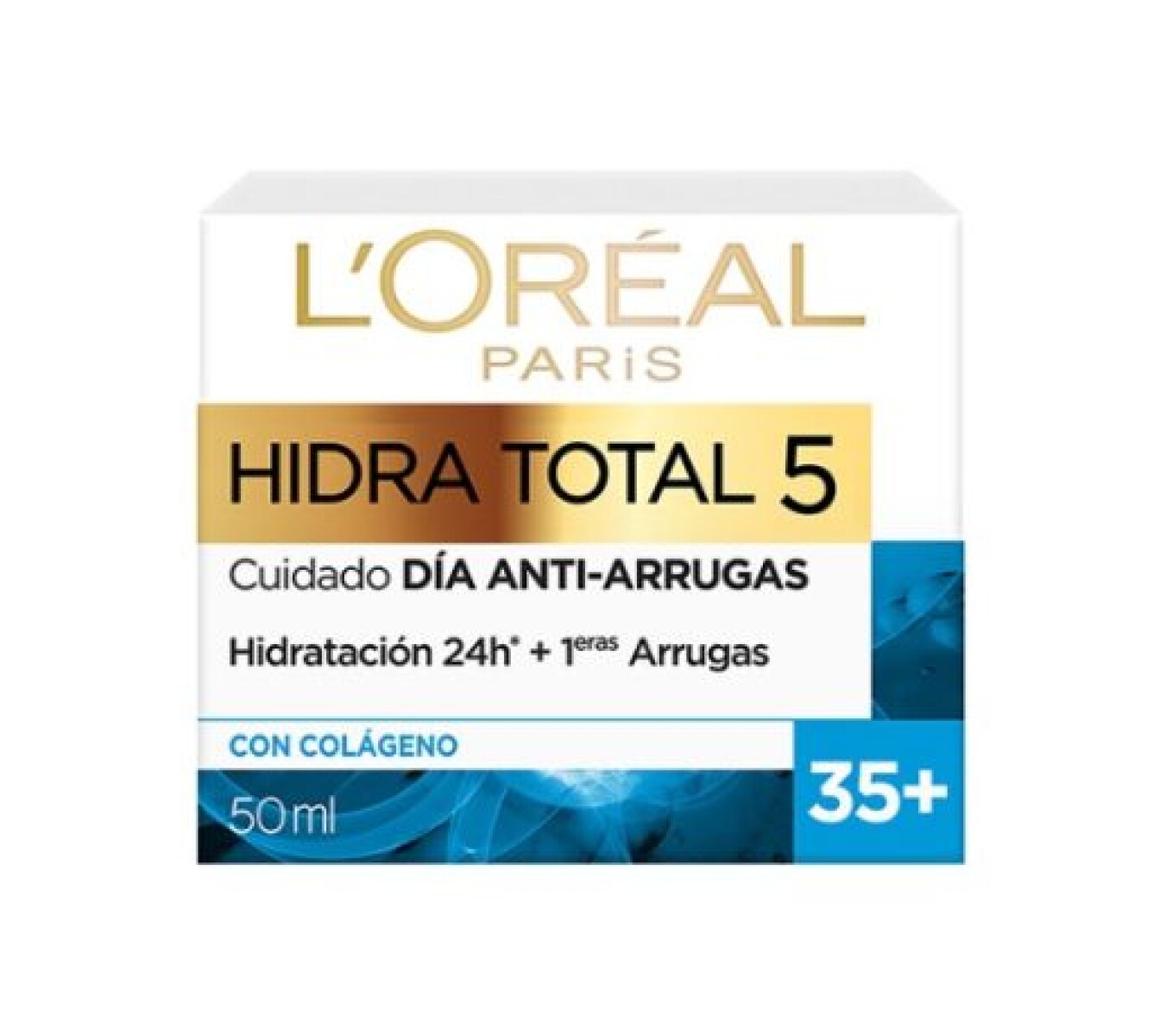L’Oréal Crema Hidra Total 5 Día Antiarrugas 35+ 50ml – Hidratación y Firmeza