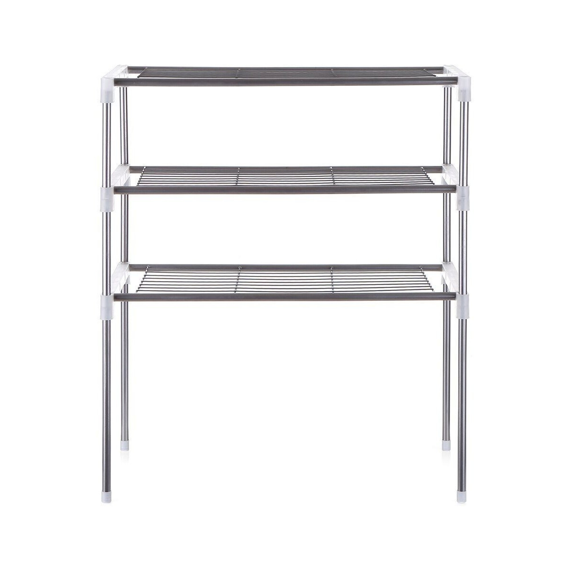 Organizador Rack Sobre Mesada Cocina Microondas 3 Niveles — Atrix