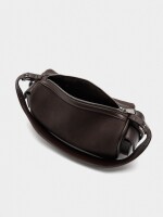 Bolso De Hombro Rectangular marron