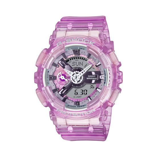 Reloj CASIO G-SHOCK GMAS110VW-4ADR en Resina Rosa Esfera 46mm 0