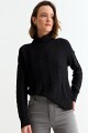 Sweater con estructura NEGRO