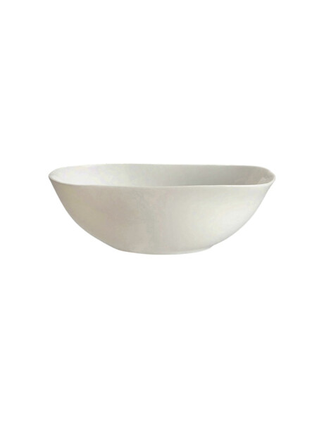 BOWL SEMICUADRADO OPALINA BLANCO D16.8CM/H5.5CM/480ML BOWL SEMICUADRADO OPALINA BLANCO D16.8CM/H5.5CM/480ML