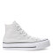 Championes de Mujer Converse Chuck Taylor All Star Lift Platform Canvas Gris - Blanco - Negro