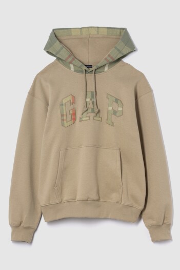Canguro Logo Gap Hombre Iconic Khaki