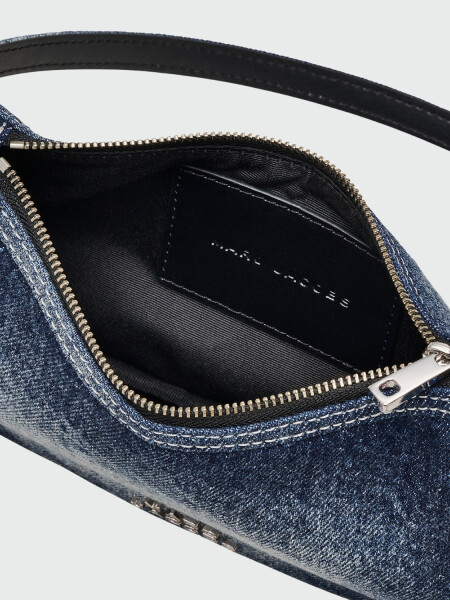 MARC JACOBS - The Shoulder Bag Charm Brushed Denim 484