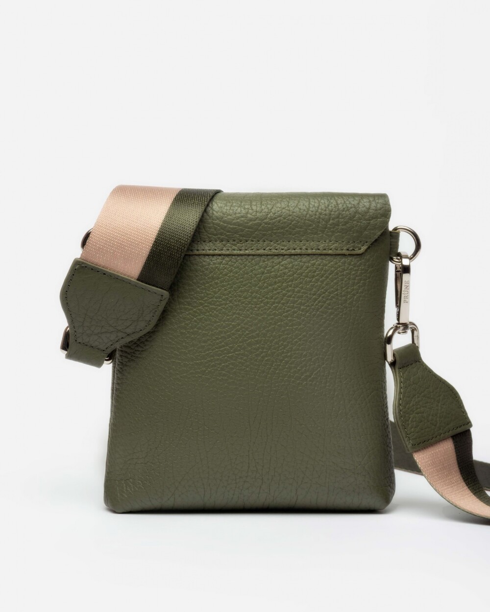 Mini Bag Olivia En Cuero Graneado Verde