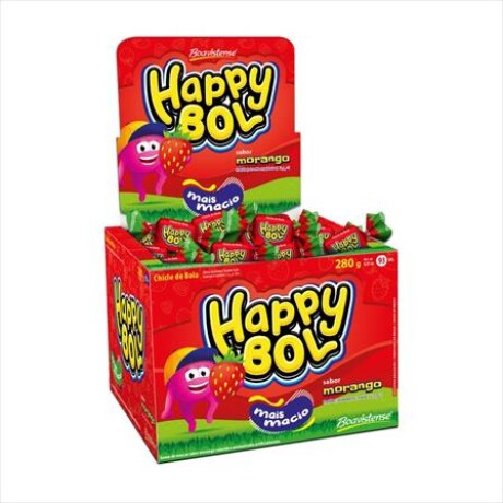 Chicle HAPPY BOL 46 unidades 140grs Frutilla