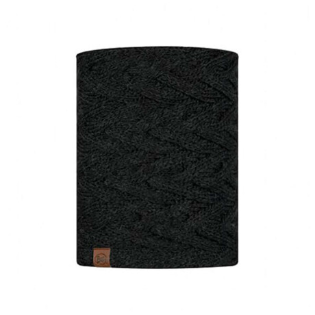 Bufanda Buff Knitted & Fleece Negro