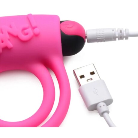 Anillo Vibrador Control a Distancia BANG! Rosa