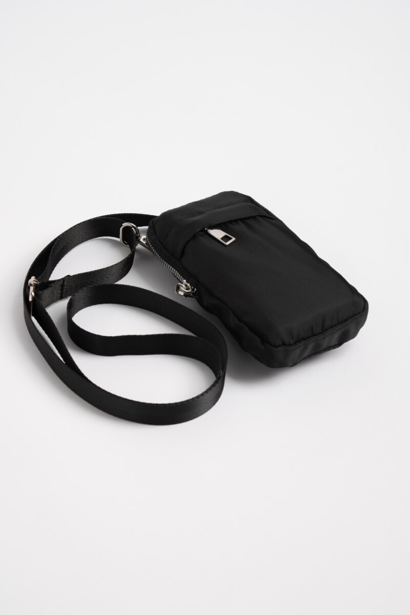 Bandolera porta celular - Negro 