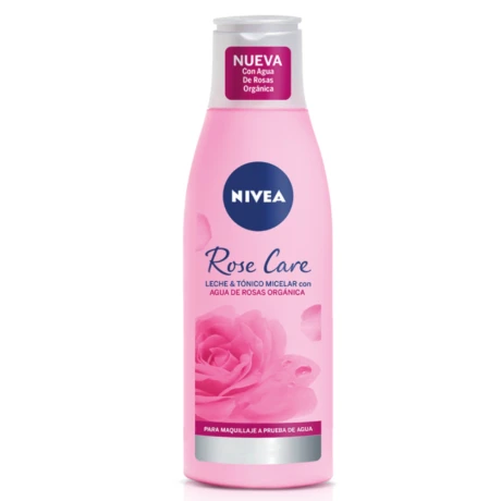 Leche Y Tónico Nivea Micelar 2 en 1 Rose Care 200ml Leche Y Tónico Nivea Micelar 2 en 1 Rose Care 200ml