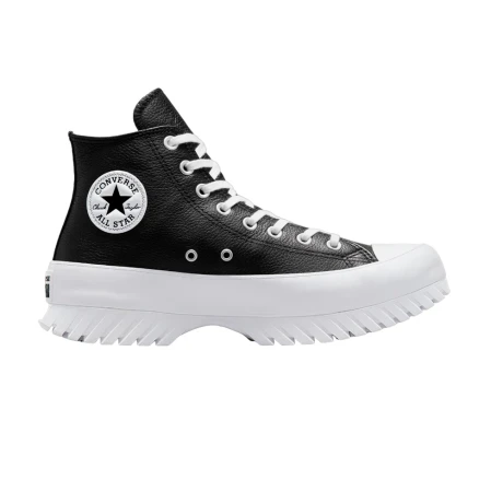 CONVERSE CTAS LUGGES LEATHER 2.0 HI Black & White