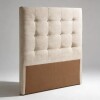 Respaldo de 1 plaza 90cms - Color beige Respaldo de 1 plaza 90cms - Color beige