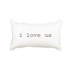 Almohadon Deco 60x36 Tusor - Pilar I Love Us