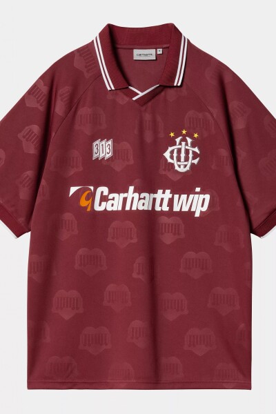 S/S Hartts Football T-Shirt Bordo
