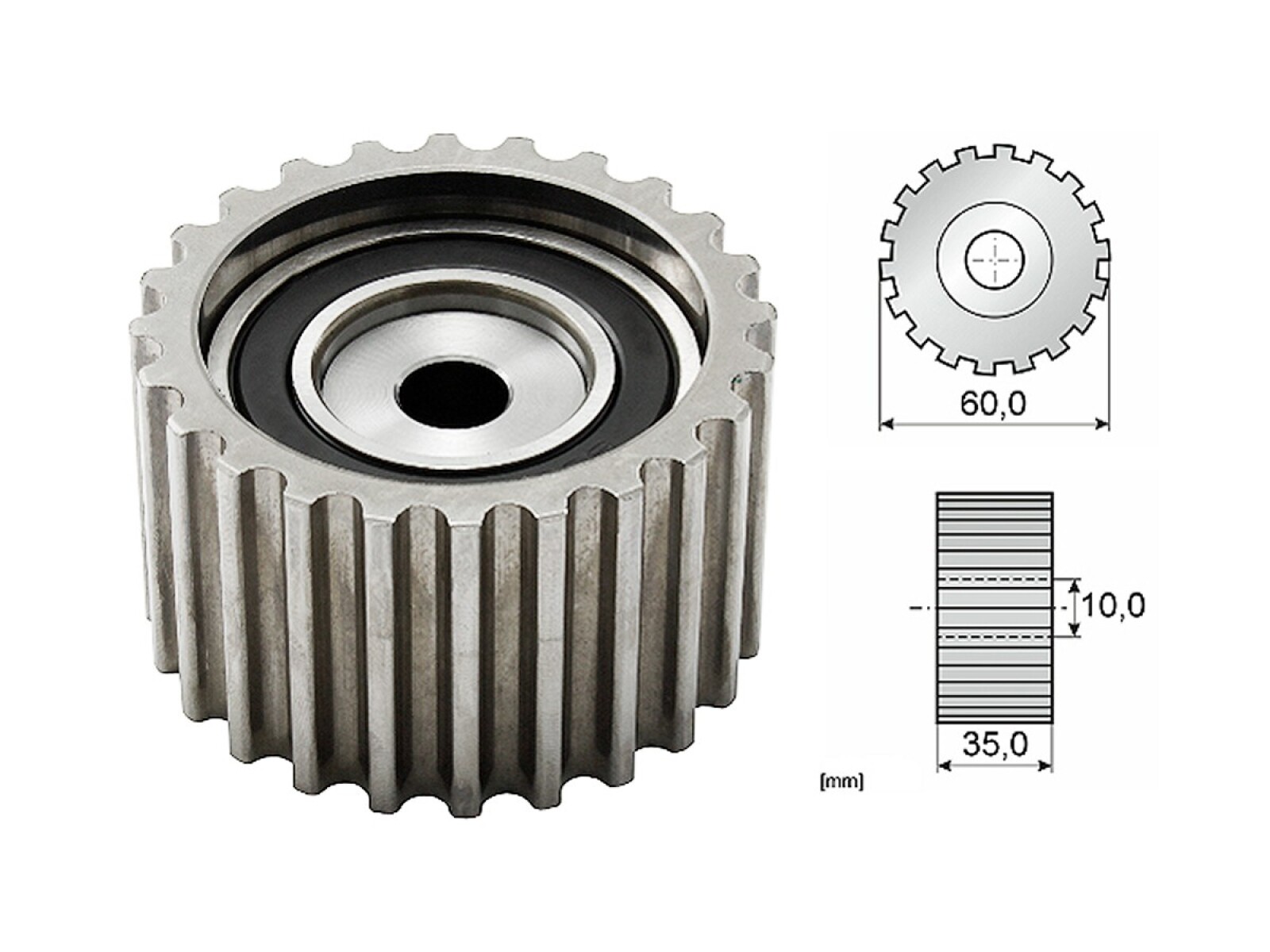 Tensor Guia Correa Dist. Subaru Legacy/Forester/Impreza/Outback 89-25 